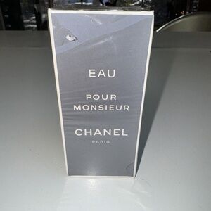 Chanel “EAU” Pour Monsieur VINTAGE SEALED Very RARE “P.M.” 90 Made In France